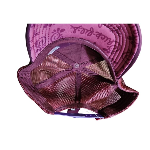 NEW Chick-Fil-A Snap Back Hat Maroon w/ Polynesian Sauce Graphic - Picture 6 of 9